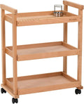 MEEDEN Art Cart Storage Organizer, 3-Tier Rolling Utility Studio Taboret by MEEDEN