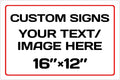 Custom Aluminum Weatherproof Metal Sign by Repaly