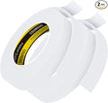 2 Pack Single-Sided Adhesive Foam Tape 1inX9.84FT Single-Sided Sealing Strip by COUMENOAdhesivetape