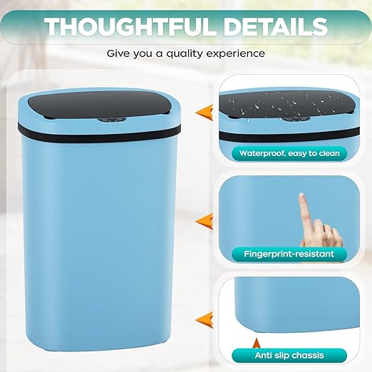 Automatic Motion Sensor Bathroom Trash Can - Image 5