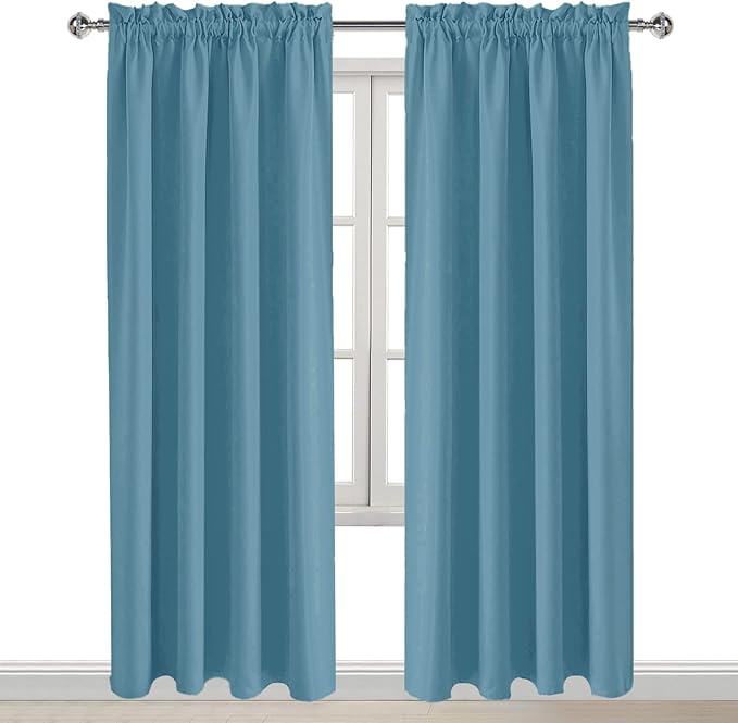 DWCN Blackout Curtains for Living Room Thermal Insulated, Energy Saving & Noise - Image 9
