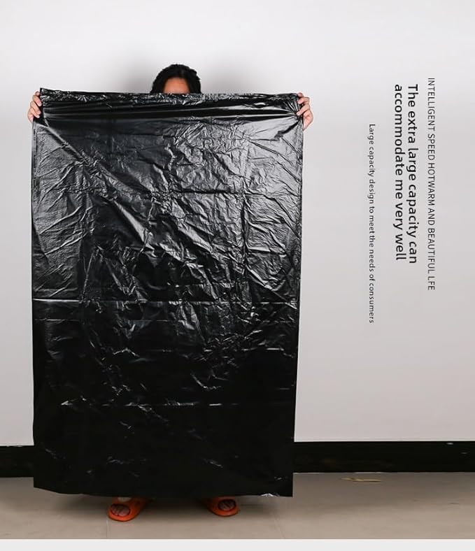 DJDBaihuo 70-gallon trash bags, 47.24" x 55.12", leak-proof & tear-resistant - Image 4
