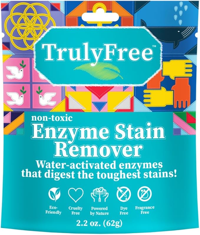 Truly Free Enzyme Laundry Stain Remover by TrulyFreeHome