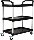 3-Tier Utility Rolling Cart by SHUNYILONG