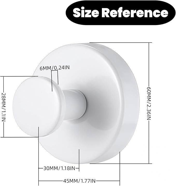2025 Upgraded Stainless Steel Heavy Duty Suction Cup Hooks - Image 2