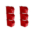6 Gallon Stackable Recycling Bins by SturdyEssentials