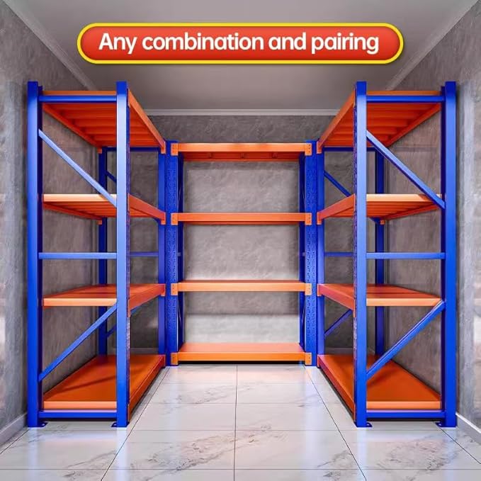 Industrial Metal Storage Shelves - Image 6