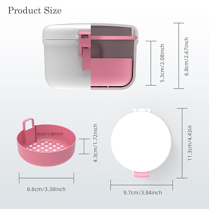 BVN Leak-Proof Denture Bath Cup - Image 2