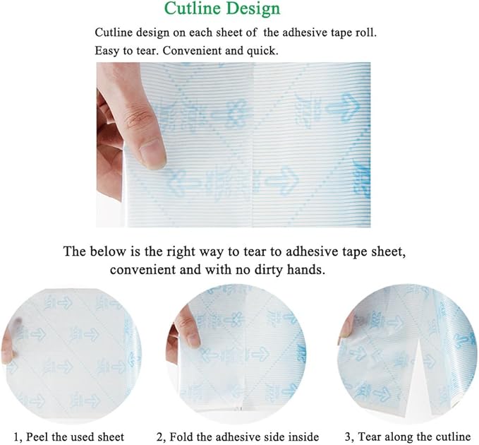 Pet Hair Lint Roller Refills Pet Hair Removal Refills, Japanese UNIKON 802 - Image 4