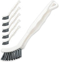 6-Pack Grout Cleaner Brush Scrub Set by SupplyMaid