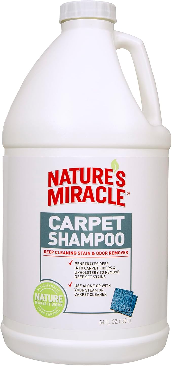Nature’s Miracle Carpet Shampoo, Deep-Cleaning Pet Stain And Odor Remover by NaturesMiracle