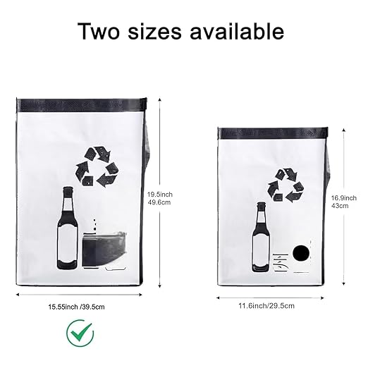 Large Recycle Waste Bag for Kitchen Home- Large Indoor Recycling Bins Trash - Image 3