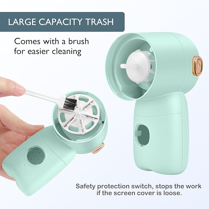 Rechargeable Fabric Shaver, Electric Lint Remover - Image 4