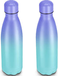 25oz Cola-Bottle Shaped Stainless Steel Leak-proof Water Bottle, Double Wall by Unknown