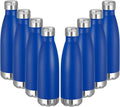 VEGOND 17oz Stainless Steel Water Bottles Bulk, Reusable Metal Sports Water by VEGOND