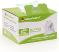 Large Trash Bag 13 Gallon Tall Drawstring 100% Post-Consumer Recycled Garbage by ValueGuard