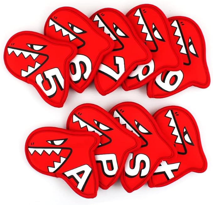 Palette Golf Iron Covers / 9pcs Set/Golf Head Covers/Golf Club Covers - Image 6