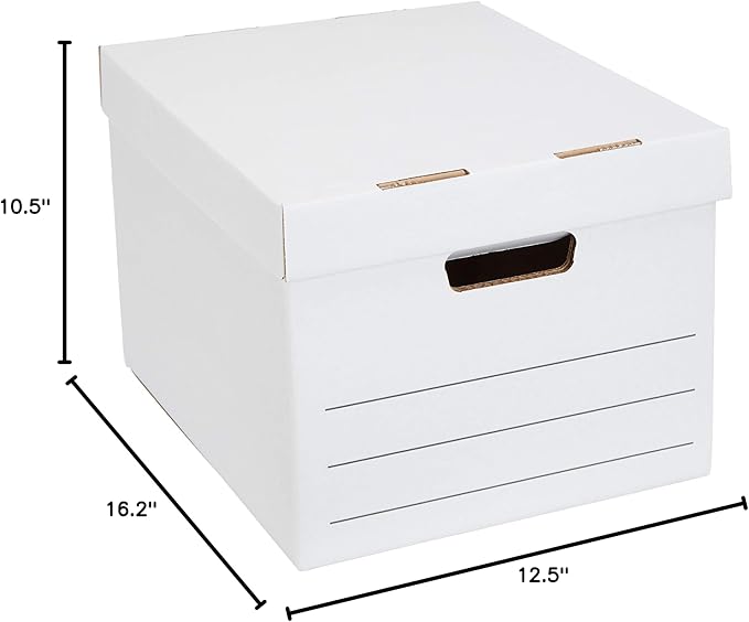 Amazon Basics Medium Duty Storage/Filing Boxes - Image 8