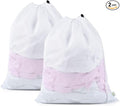 OTraki 2 Pack Mesh Laundry Bag, 20x24 Inch Heavy Duty Laundry Fine Mesh Bags by OTraki