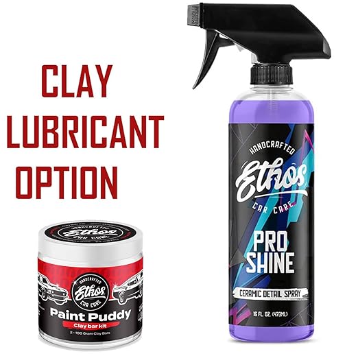 Ethos Clay Bar Kit Paint Puddy Car Detailing Clay 200g - Image 5