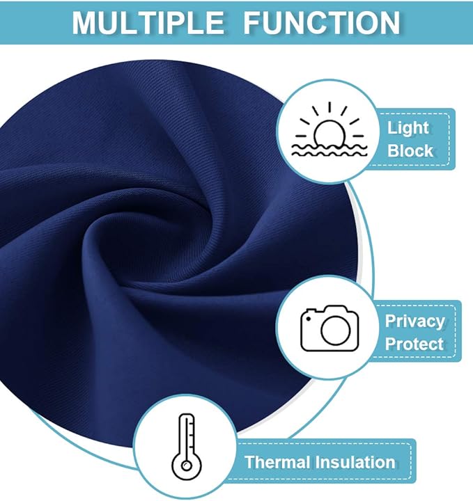 RYB HOME 45 inch Length Curtains - Image 5