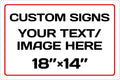 Personalized Aluminum Metal Signs by Repaly