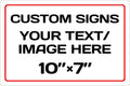 Personalized Aluminum Weatherproof Metal Sign by Repaly