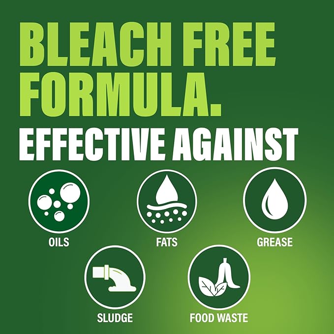 Green Gobbler Enzyme Drain Cleaner | Controls Foul Odors & Breaks Down Grease - Image 5