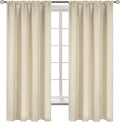 BGment Beige Blackout Curtains 63 Inches Length by BGment