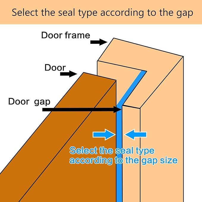 Black Rubber Weather Stripping Door Seal Strip, D Shape Door Rubber Weather - Image 7
