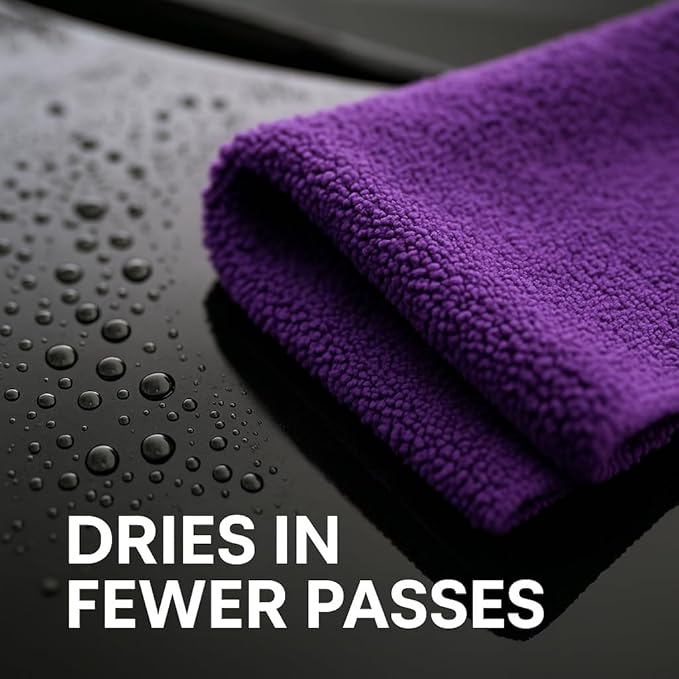 4 Pack Pak Details Edgeless Microfiber Towels - Image 5
