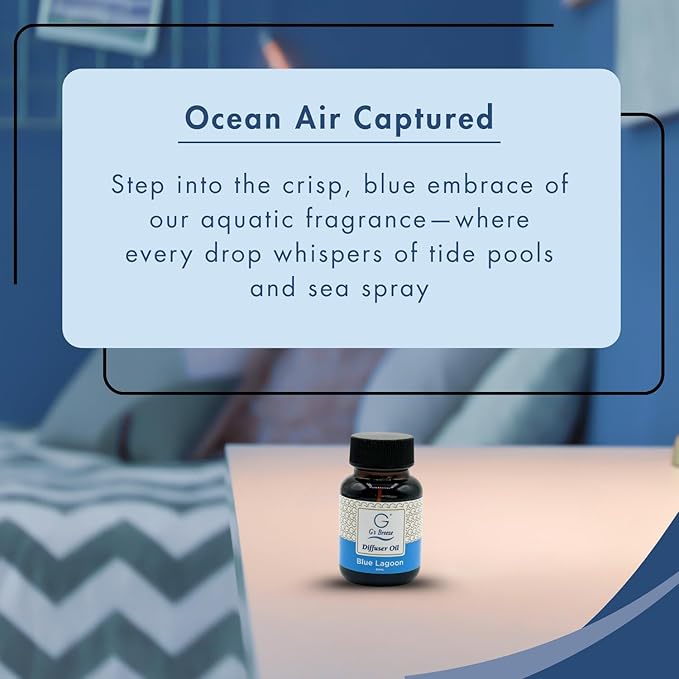 G's Breeze Blue Lagoon Diffuser Oil Refill - Image 6