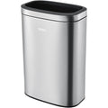 Global Industrial 10-1/2 Gallon Stainless Steel Slim Open Top Receptacle by GlobalIndustrial