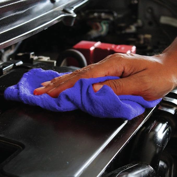 Shop Towels - Bulk Cleaning Towel in a Bag, Mechanic Cotton Wipes - Image 8