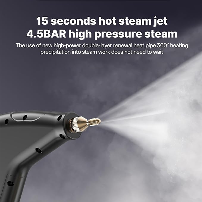 Irishom Handheld Multi-Surface Steam Cleaner - Image 3