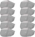 I Golf Iron Headcovers 10pcs PU Fit Both Right-Handed Clubs Golf Club Protector by GOCHSS