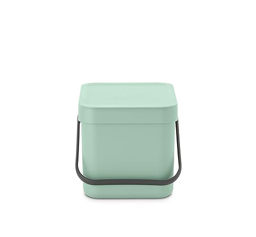 Brabantia Sort & Go Food Trash Can Small Countertop Kitchen Compost Caddy - Image 3