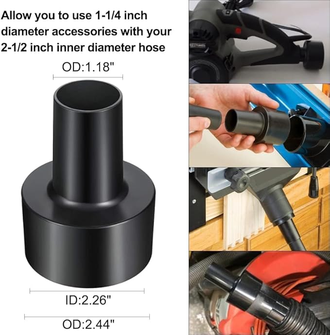 9 Pcs Universal Vacuum Attachments & Brushes - Image 3