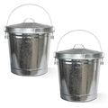 Plexon 10 Gallon Metal Trash Can by Plexon