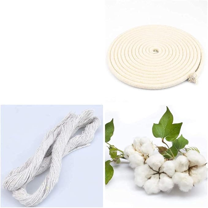 1/4 Inch Natural Cotton Rope, Used - Image 4