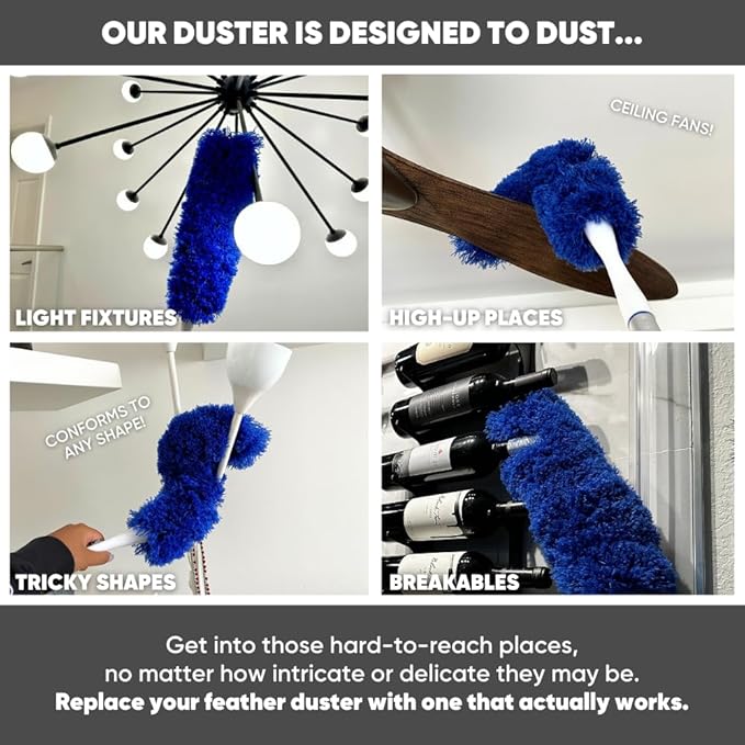 2 Pack of Microfiber Flexible Dusters - Image 4