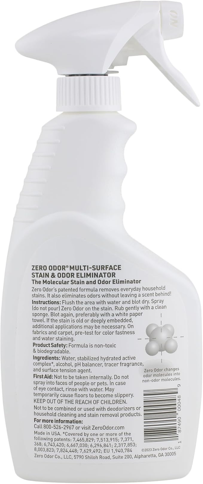 Zero Odor – Multi-Surface Stain Remover & Odor Eliminator - Image 2