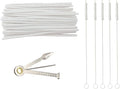 WAFJAMF Multifunctional Pipe Cleaning Kit, 50 Pieces of Cleaning Strip 1 Pcs by WAFJAMF