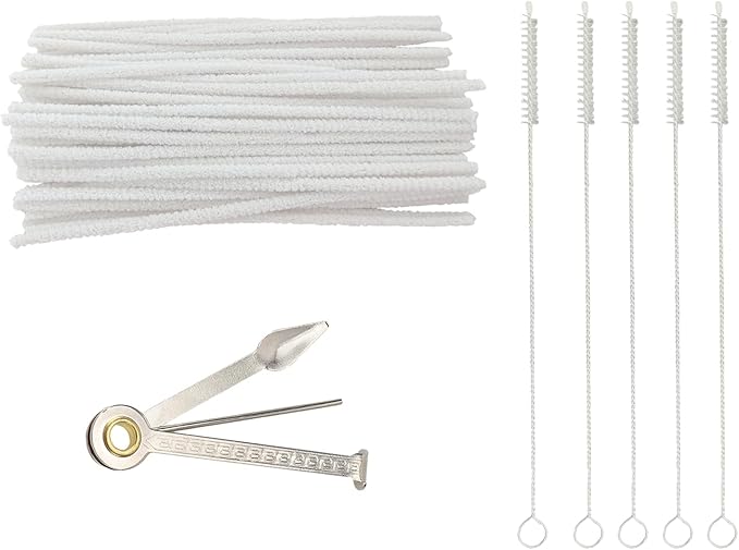WAFJAMF Multifunctional Pipe Cleaning Kit, 50 Pieces of Cleaning Strip 1 Pcs by WAFJAMF