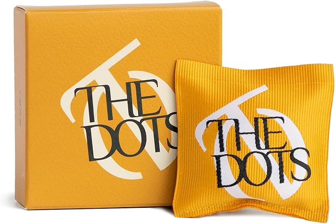 THEDOTS Series Sicilian Orange Car Vent Clip, Fabric Sachet Air Freshener by Giovahannah