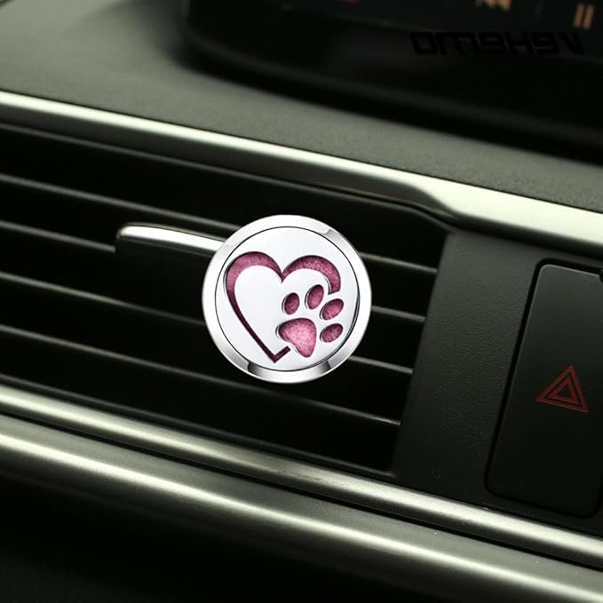 Love Dog Essential Oil Car Diffuser Vent Clips Air Freshener Car Accessories - Image 4