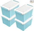 Nazhura 97 Quart Plastic Storage Bin, Large Storage Container, 97 Qt-4 Pack by NazhuraGoodCompanionAtHome