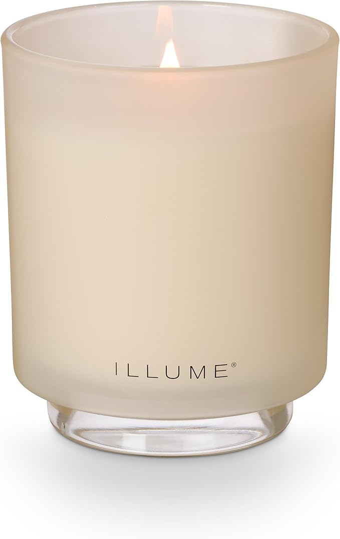 ILLUME Refillable Boxed Glass Candle, Winter White - Image 4