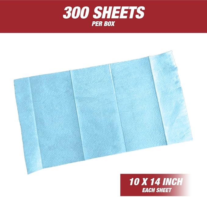 LAUCO PrepWipe Heavy Duty Cleaning Towels, Lint Free Industrial Paper Towels - Image 2