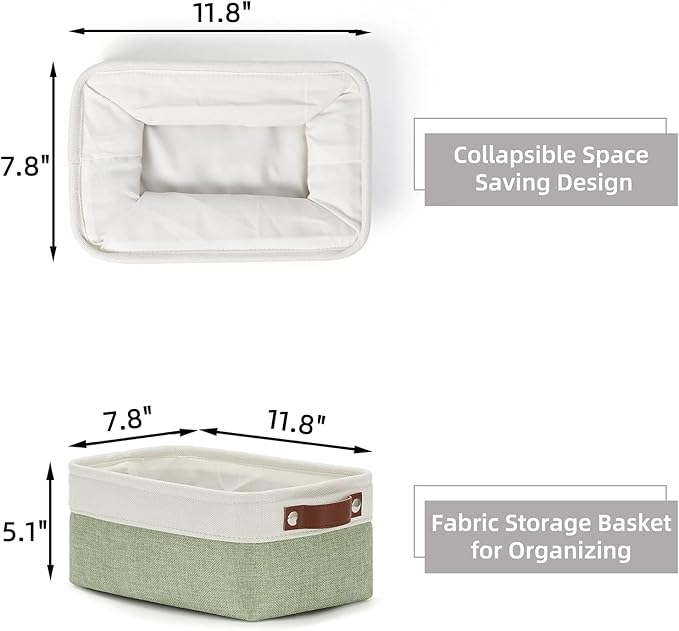 HNZIGE Collapsible Storage Baskets - Image 2